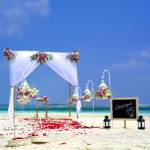 Theme Engagement; Engagement Decor On The Beach